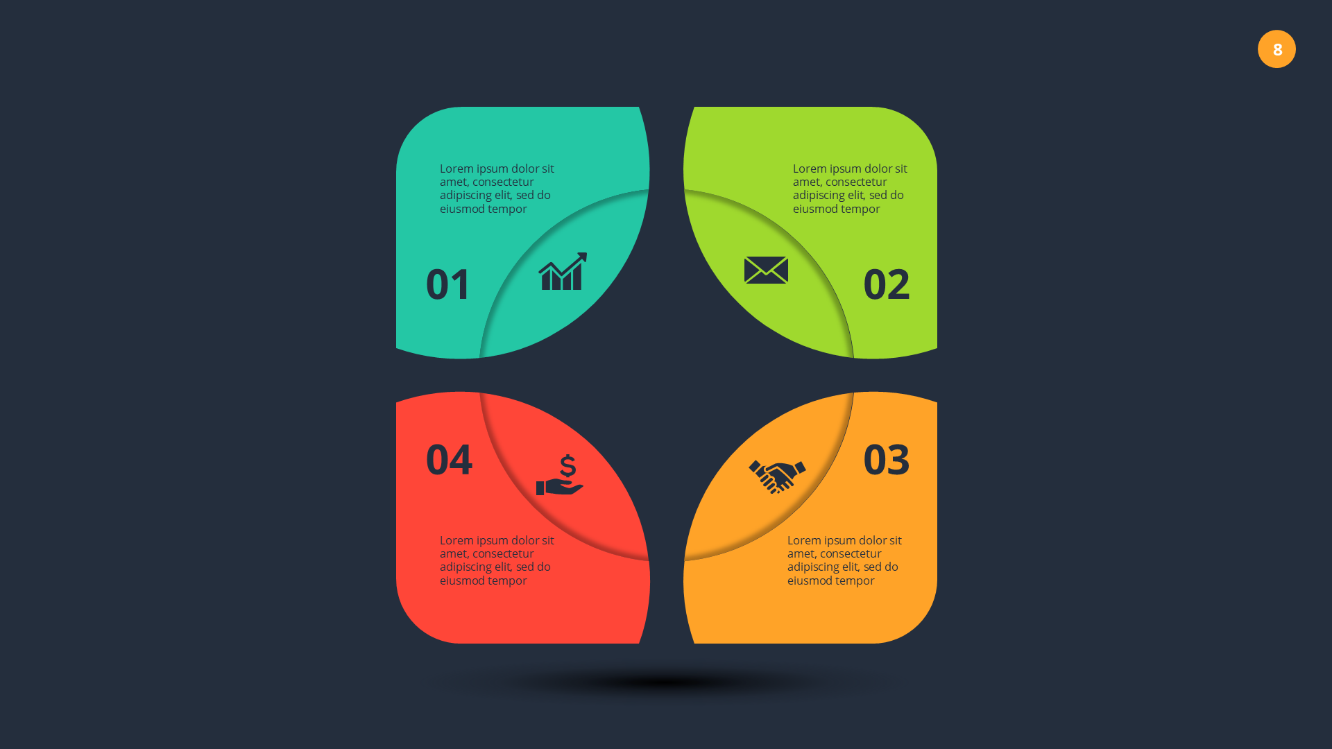 Creative V2 Dark slide 8